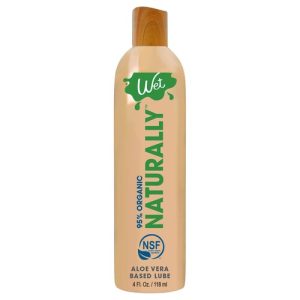 Wet Naturally Organic Aloe Vera Lubricant