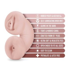 Enlust Soft And Wet Glow In The Dark Pussy & Ass Stroker - Tasha