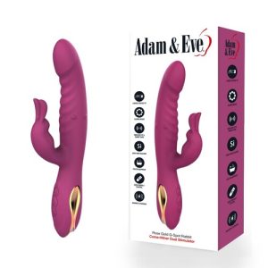 Adam & Eve Rose Gold Come-Hither G-Spot Dual Stimulating Rabbit