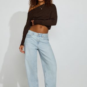 Low Rise Baggy Jeans