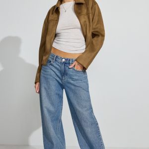 Low Rise Baggy Jeans